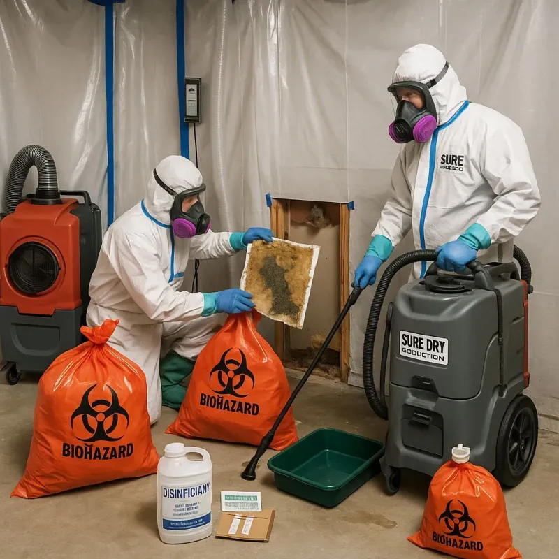 Contaminated Water Handling Protocols process in Woodbridge, CT